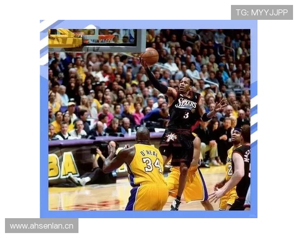 艾弗森突破突破率超乔丹，关键时刻得分主导球队进攻